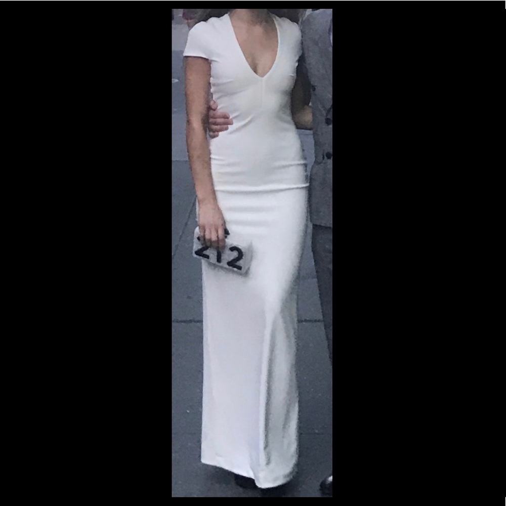 Solace London V Neck Dress